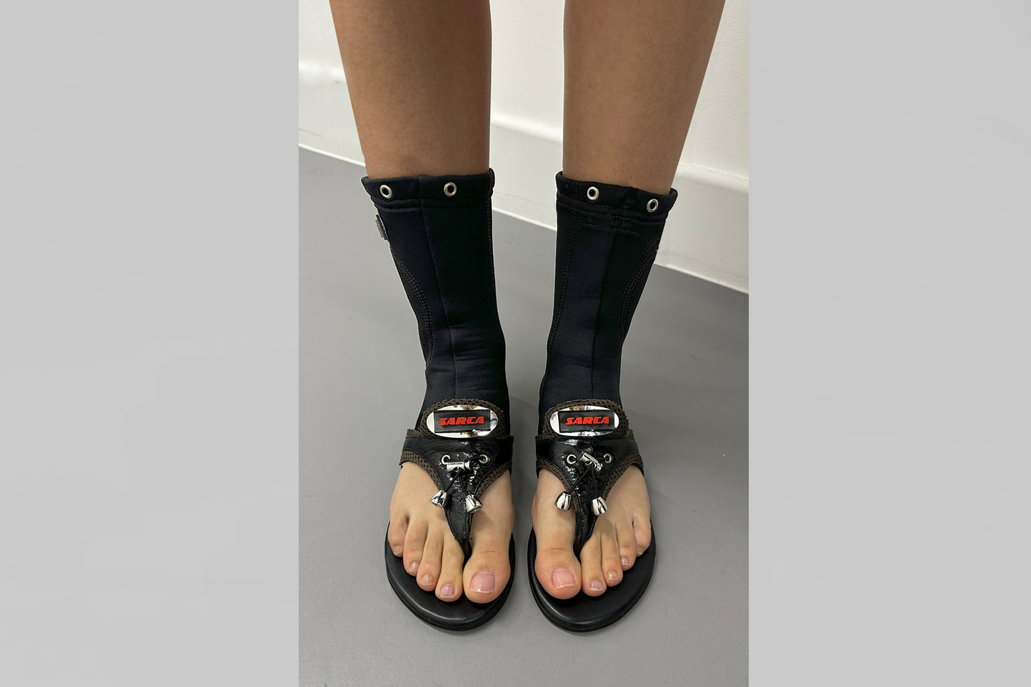 '5 FLAT STYLE WITH SOCK