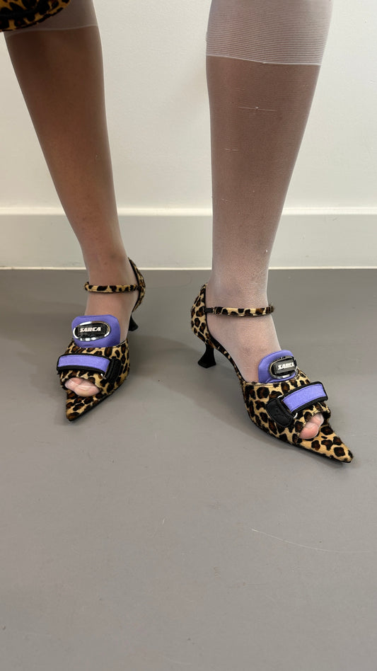 Animal print sandal SS25