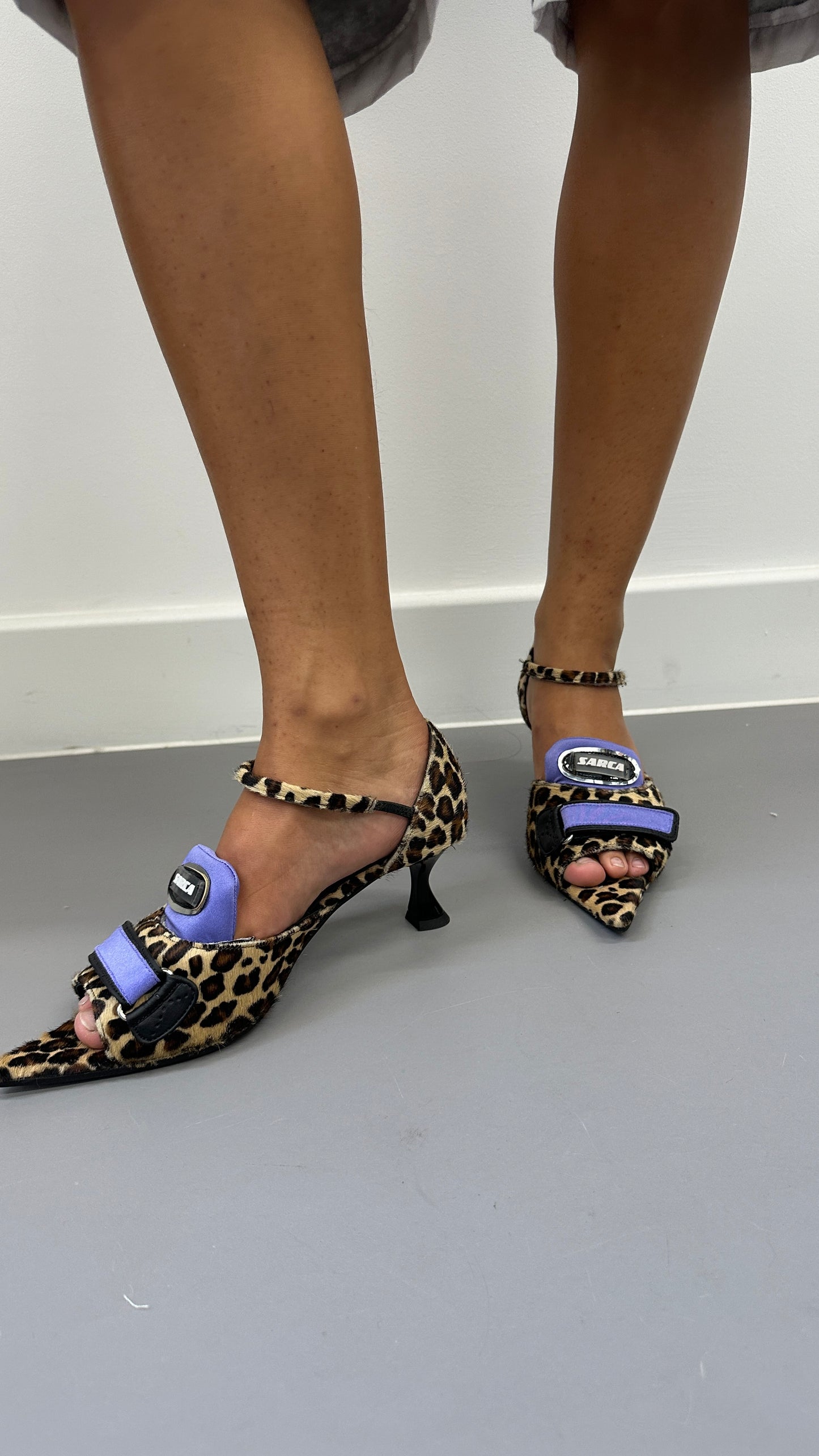 Animal print sandal SS25