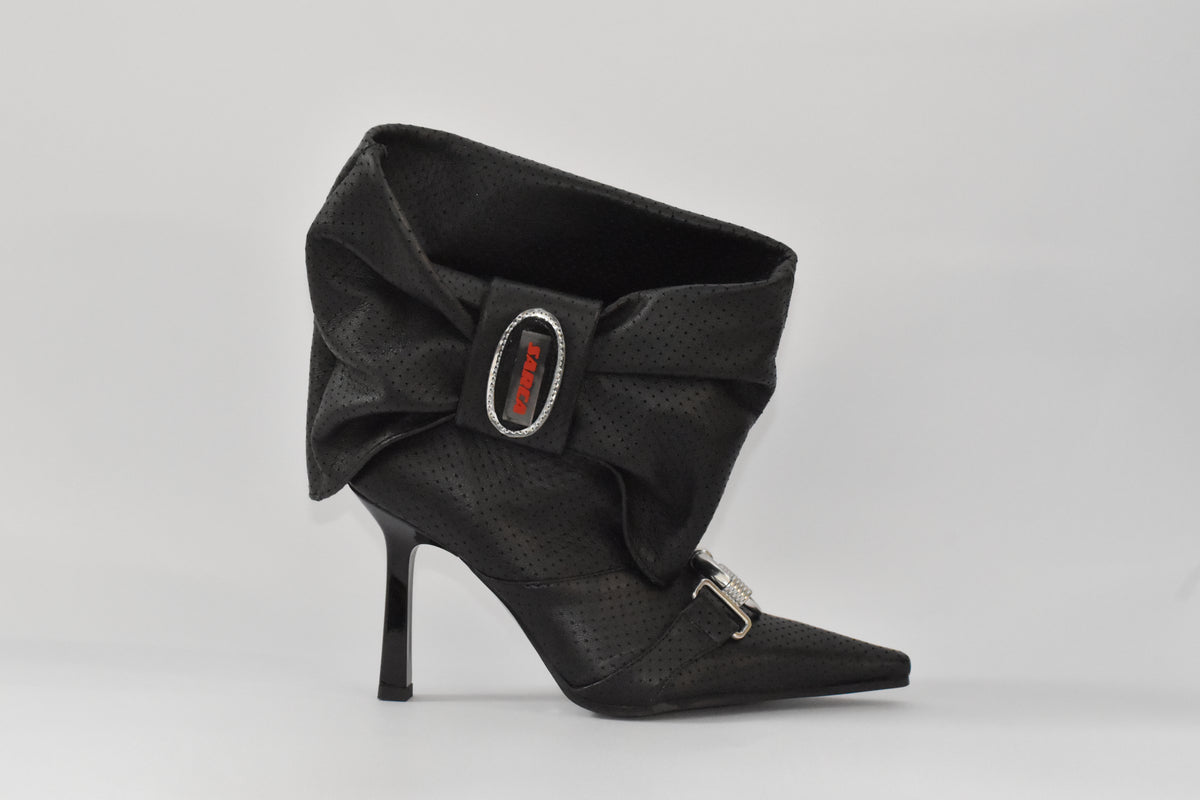 AW26 Bow Boot Black