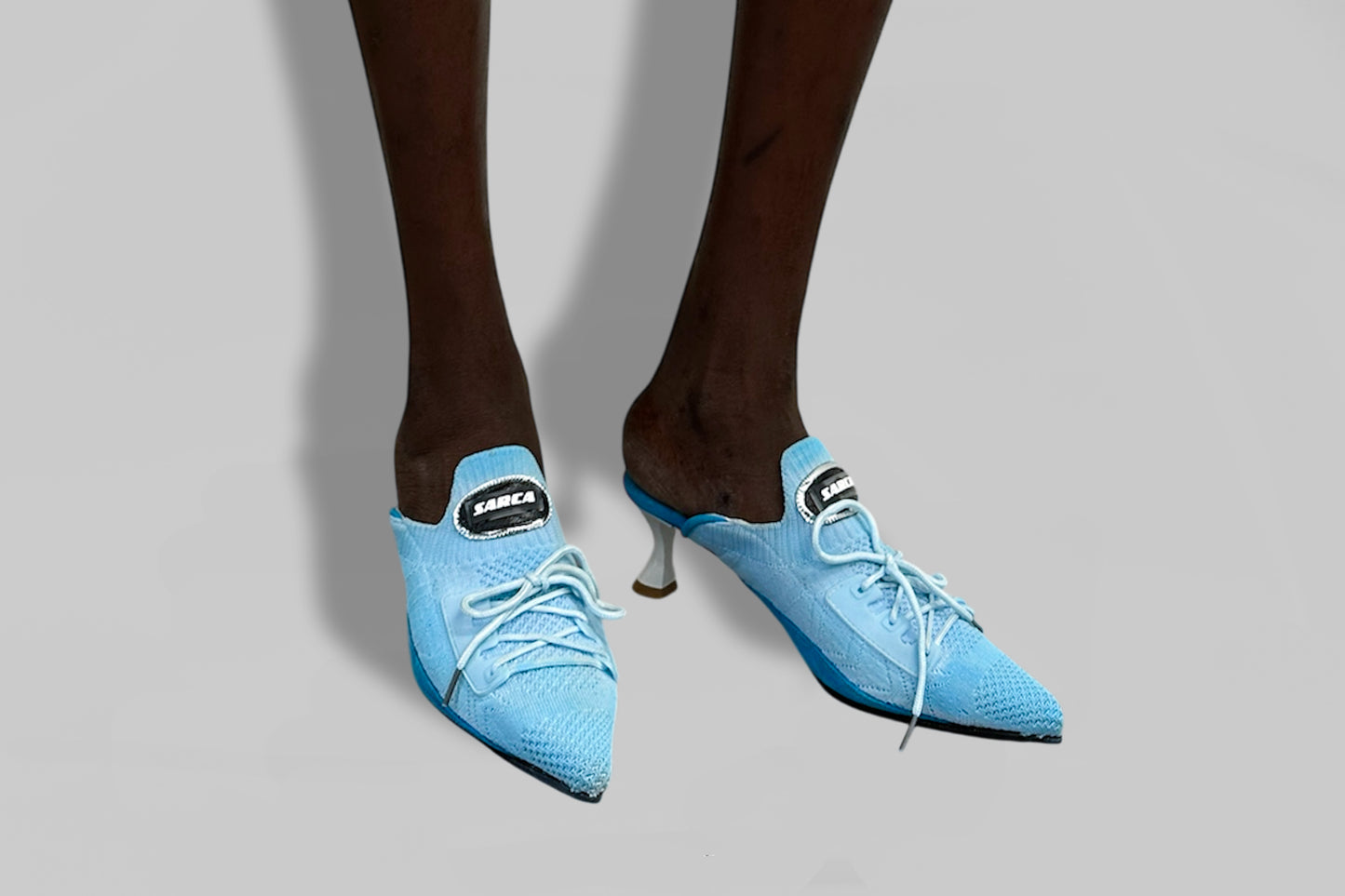 '9 "HERA" UPCYCLED TRAINER HEEL